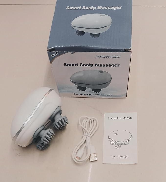 Rechargeable Electric Head,Scalp, Body Pain Relief Massager