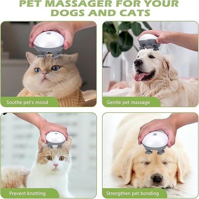 Rechargeable Electric Head,Scalp, Body Pain Relief Massager
